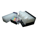 Roland/Mimaki Bulk Ink System - 4 Bottles, 4 Cartridges